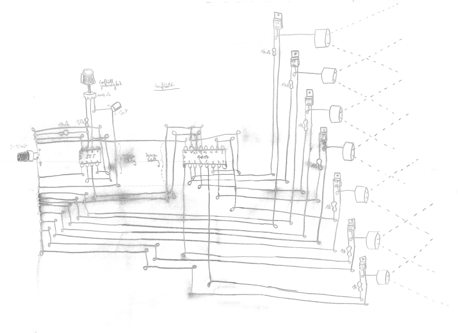 ElektroMistel / Strobolauflicht Circuit